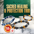 Sacred Healing & Protection Trio Bracelets