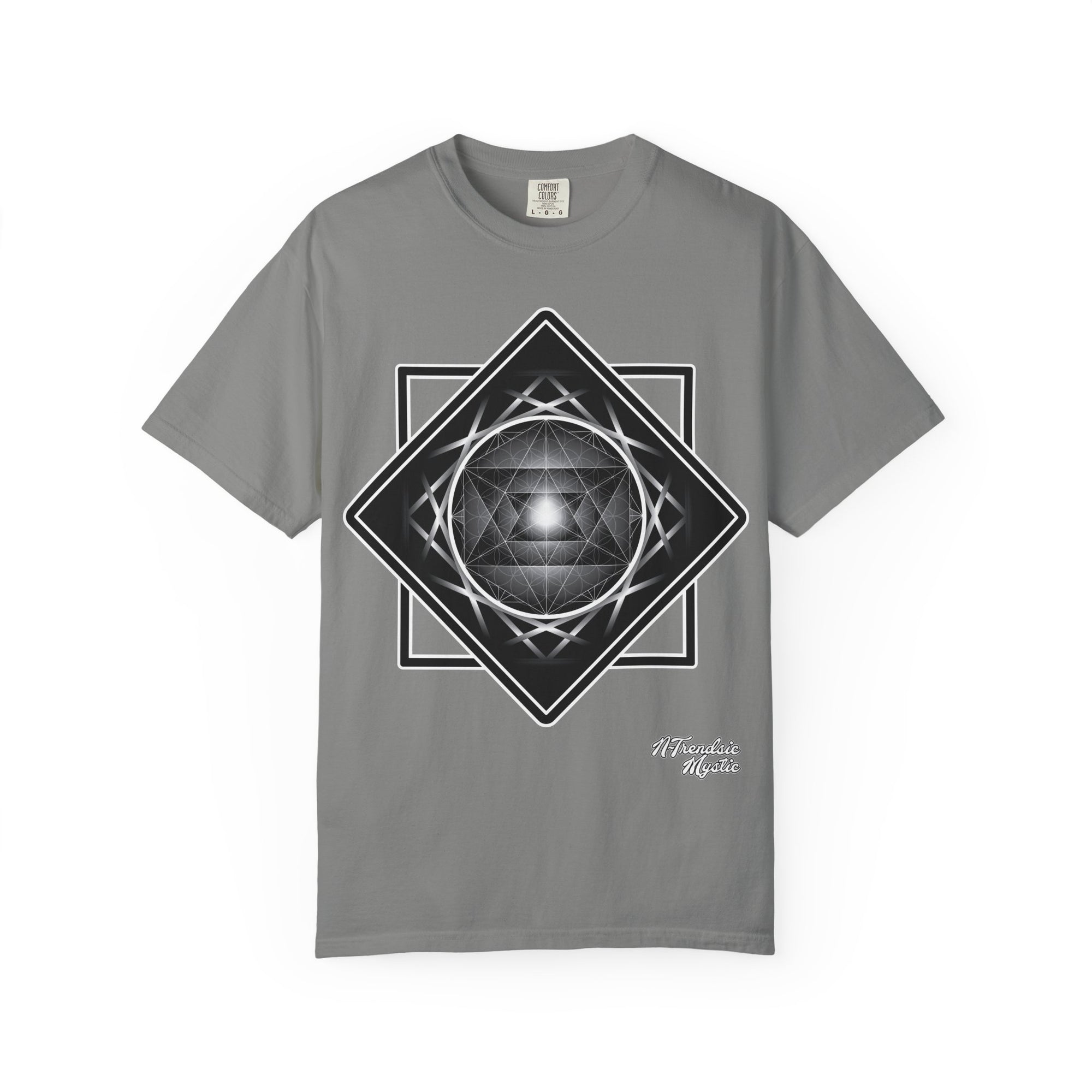 Merkaba Energy Tee – Geometric Art Unisex T-Shirt | Sacred Symbol Shirt | Boho Festival Fashion | Gift for Art Lovers