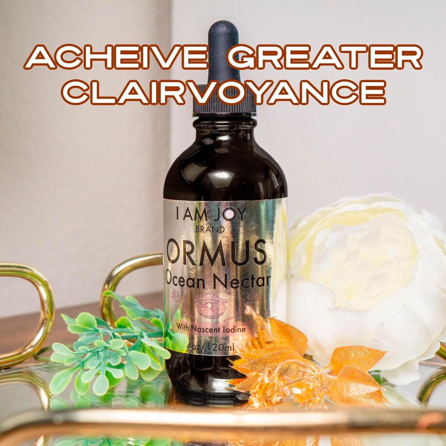 Ormus Ocean Nectar Monoatomic Gold + Iodine | Pineal Gland Detox | Mental Clarity