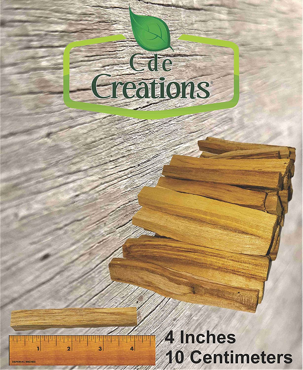 Palo Santo Smudging Sticks – High Resin, Certified Authentic, Wild-Harvested