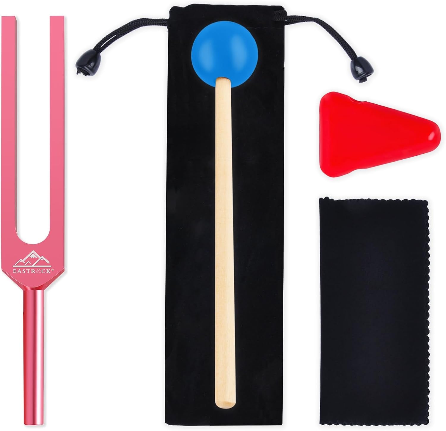 Chakra Tuning Fork Set – Sound Healing Instruments with Mallets, Bases & DNA Activation Frequencies