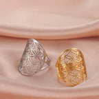 Sacred Geometry Ring –  Flower of Life | Metatron’s Cube | and More