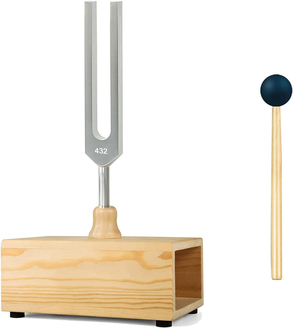 Ethereal Resonance: Mystic Tuning Fork Collection - Weighted and Unweighted with Accessories