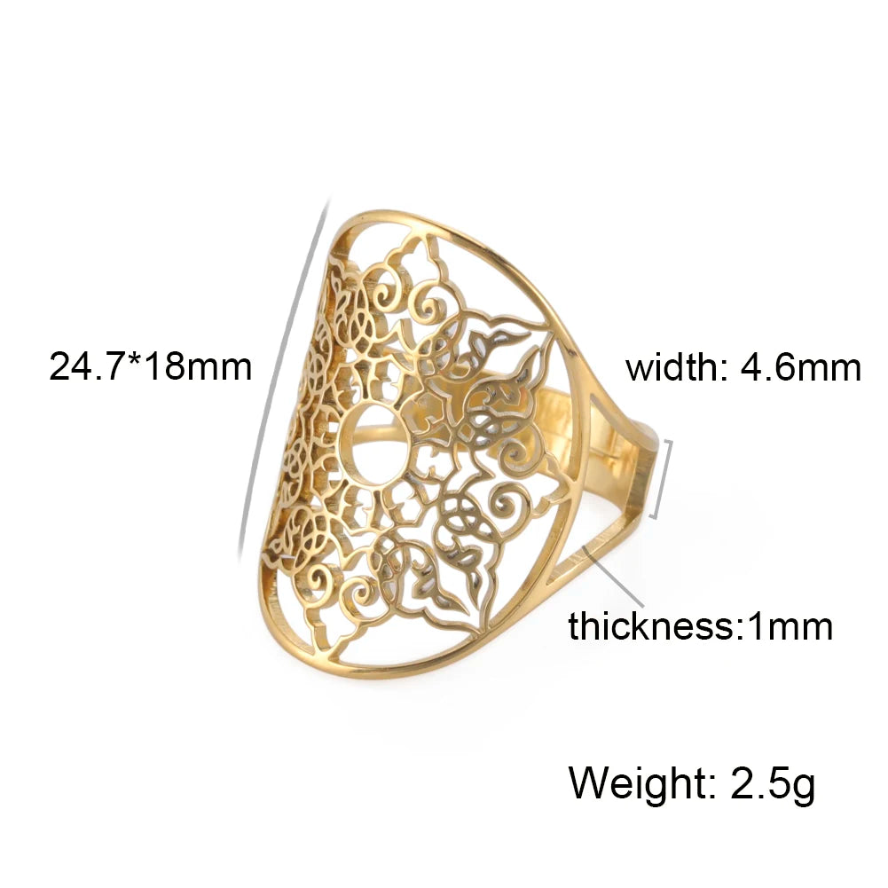 Sacred Geometry Ring –  Flower of Life | Metatron’s Cube | and More