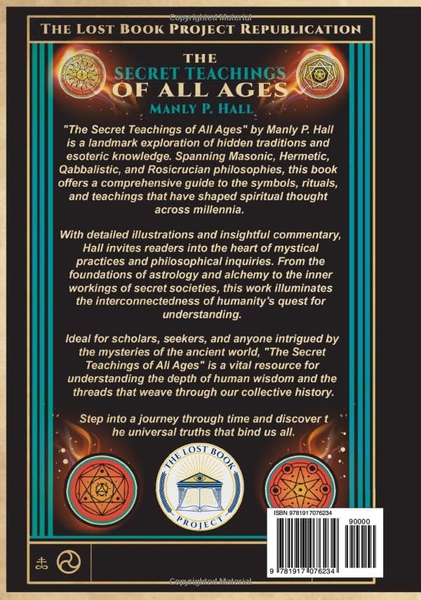 The Secret Teachings of All Ages | Manly P. Hall (Illustrated Esoteric Compendium)