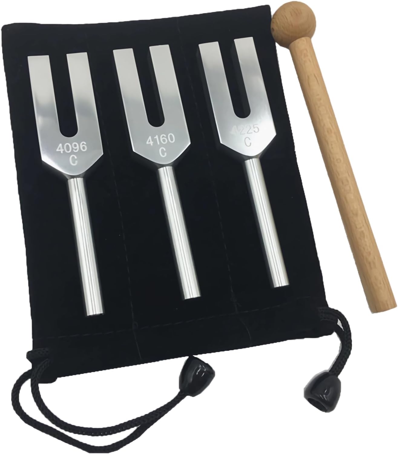 Ethereal Resonance: Mystic Tuning Fork Collection - Weighted and Unweighted with Accessories