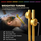 8-Piece Chakra Tuning Fork Set – Solfeggio Frequencies for Sound Therapy, DNA Activation & Soul Alignment