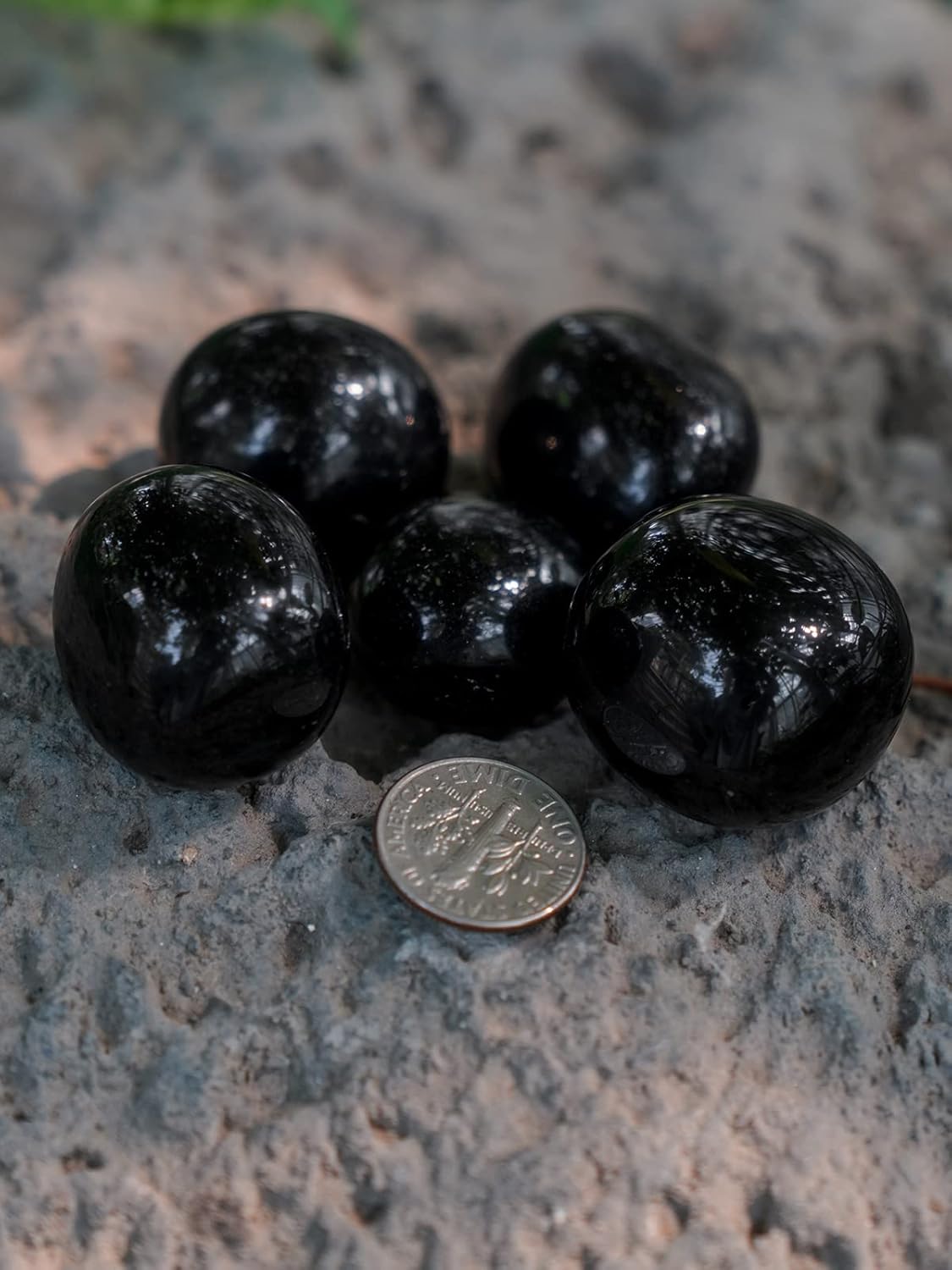1/2 lb Tumbled Healing Crystals | Obsidian, Amethyst, Quartz, Aventurine, Jasper, Rose Quartz & Tiger Eye Stones (Polished 20–50mm)