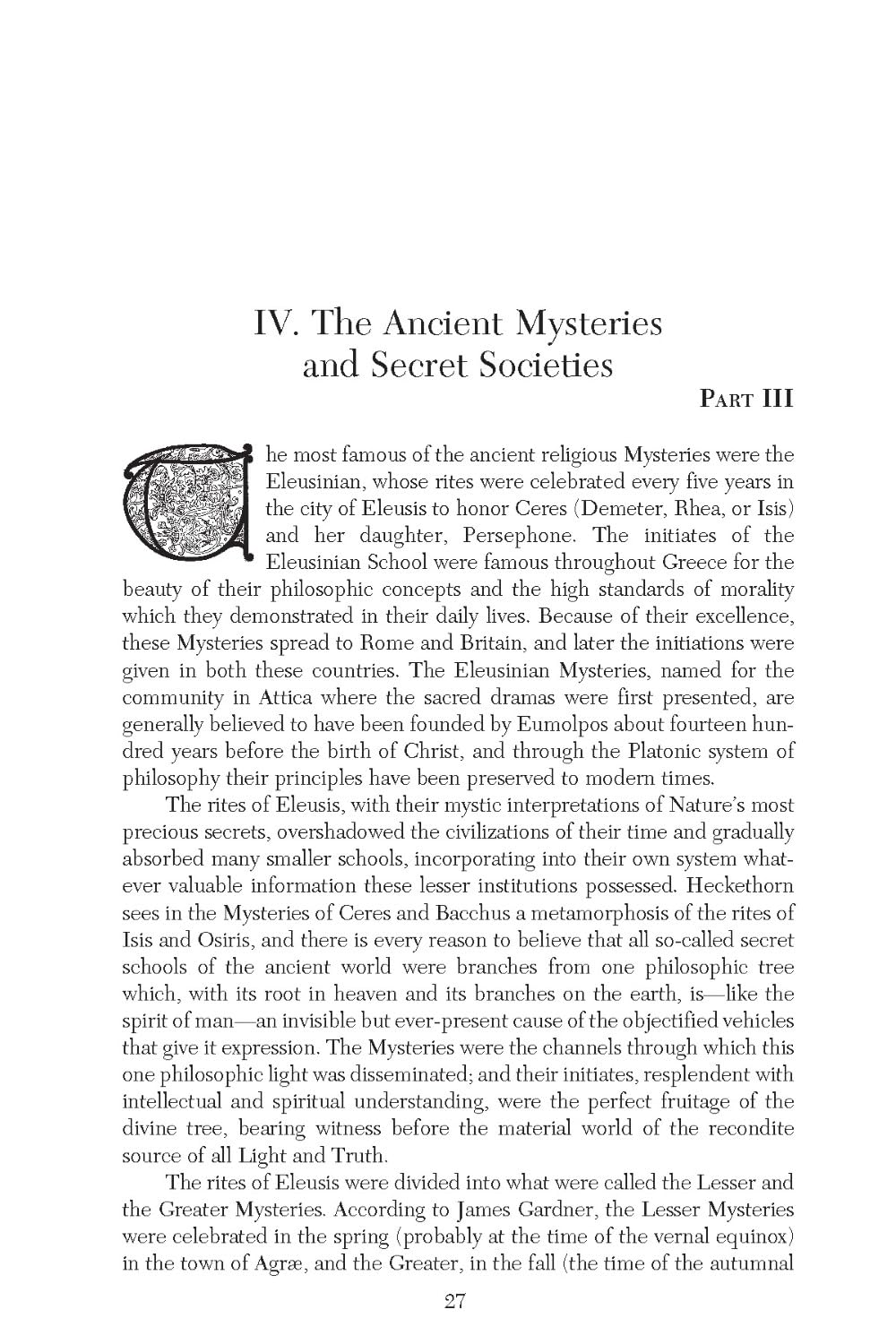 The Secret Teachings of All Ages: an Encyclopedic Outline of Masonic, Hermetic, Qabbalistic and Rosicrucian Symbolical Philosophy (Dover Occult)