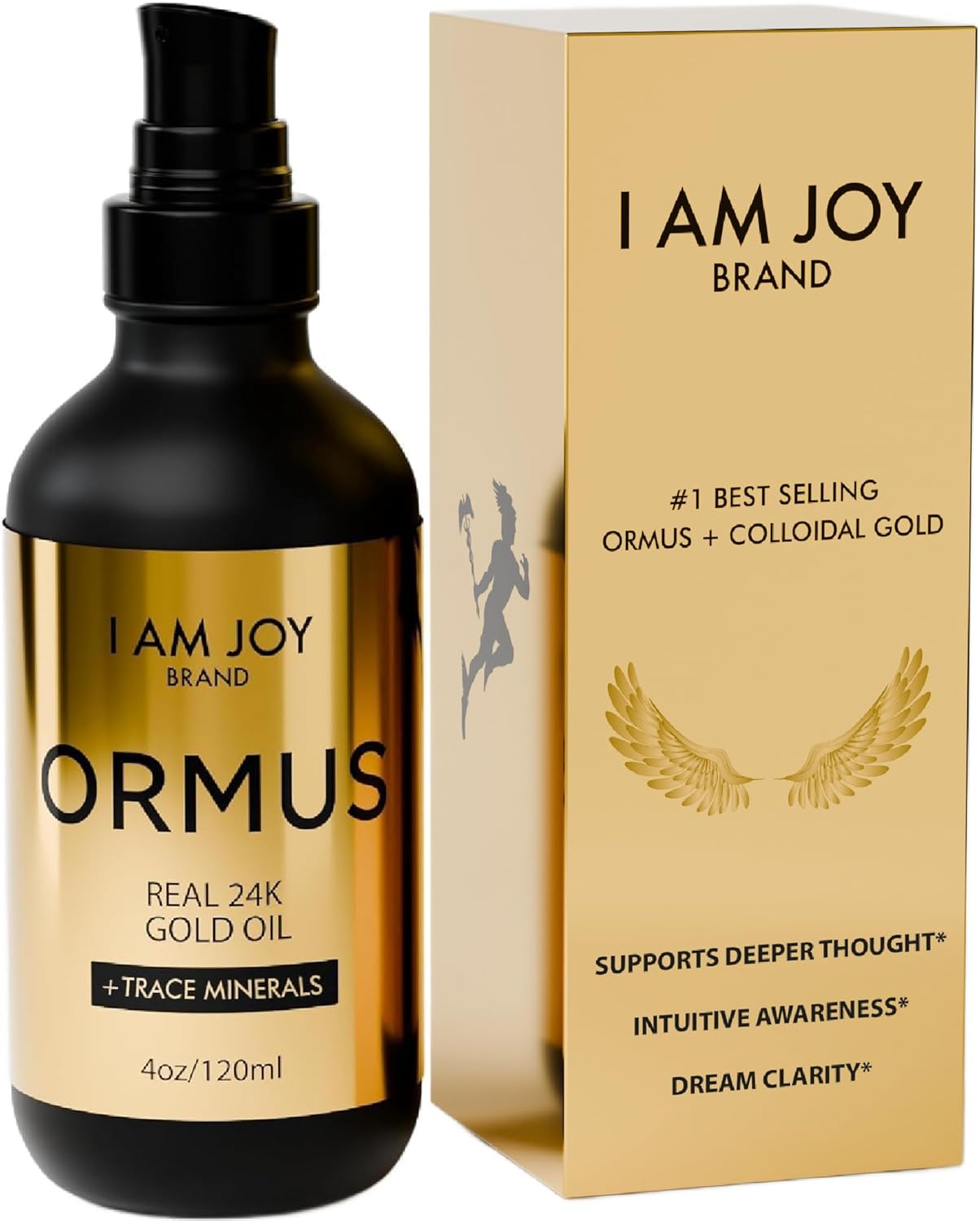 Mystic Ormus Gold Oil – Monoatomic Mineral Elixir for Inner Clarity & Energy Flow (4oz)