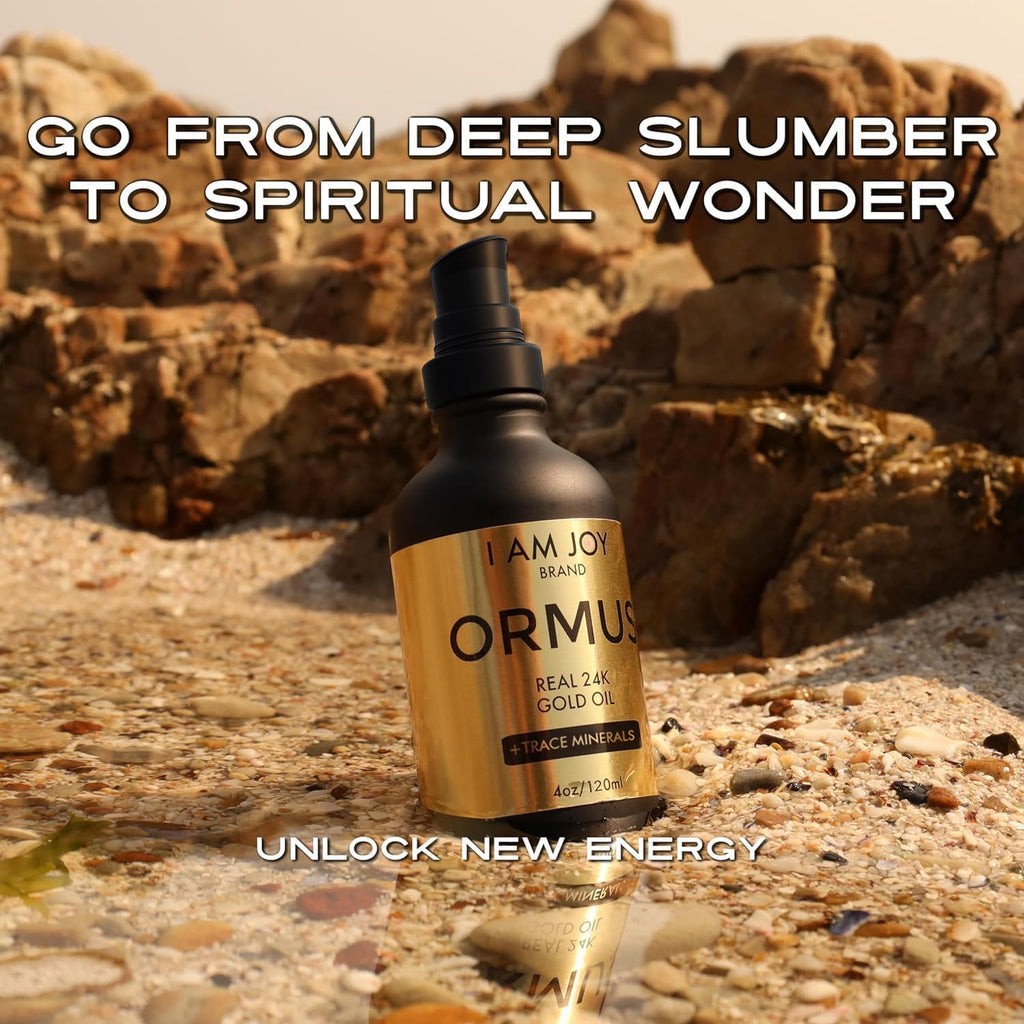 Mystic Ormus Gold Oil – Monoatomic Mineral Elixir for Inner Clarity & Energy Flow (4oz)