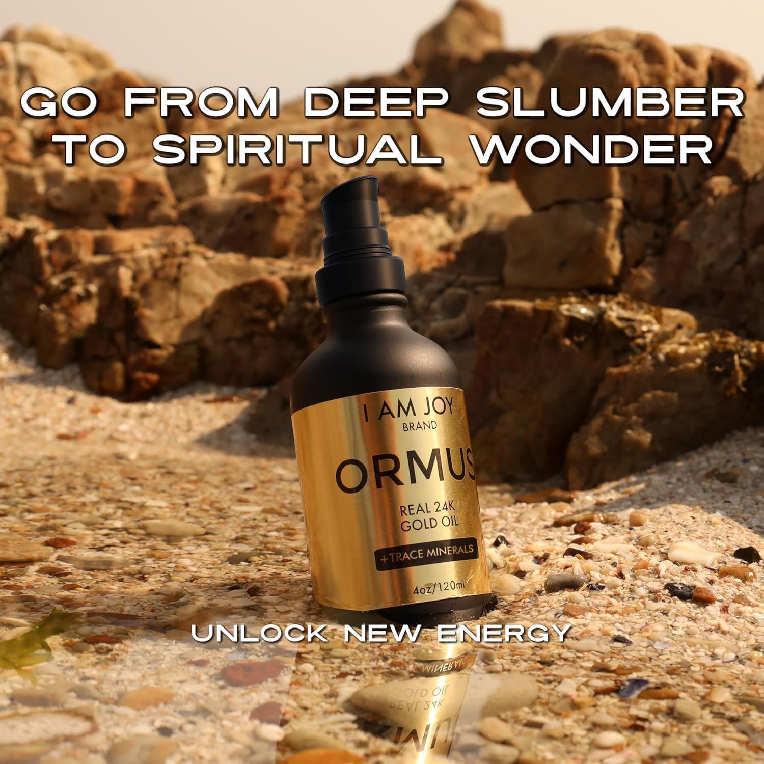 Mystic Ormus Gold Oil – Monoatomic Mineral Elixir for Inner Clarity & Energy Flow (4oz)