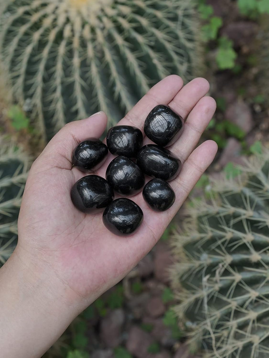 1/2 lb Tumbled Healing Crystals | Obsidian, Amethyst, Quartz, Aventurine, Jasper, Rose Quartz & Tiger Eye Stones (Polished 20–50mm)
