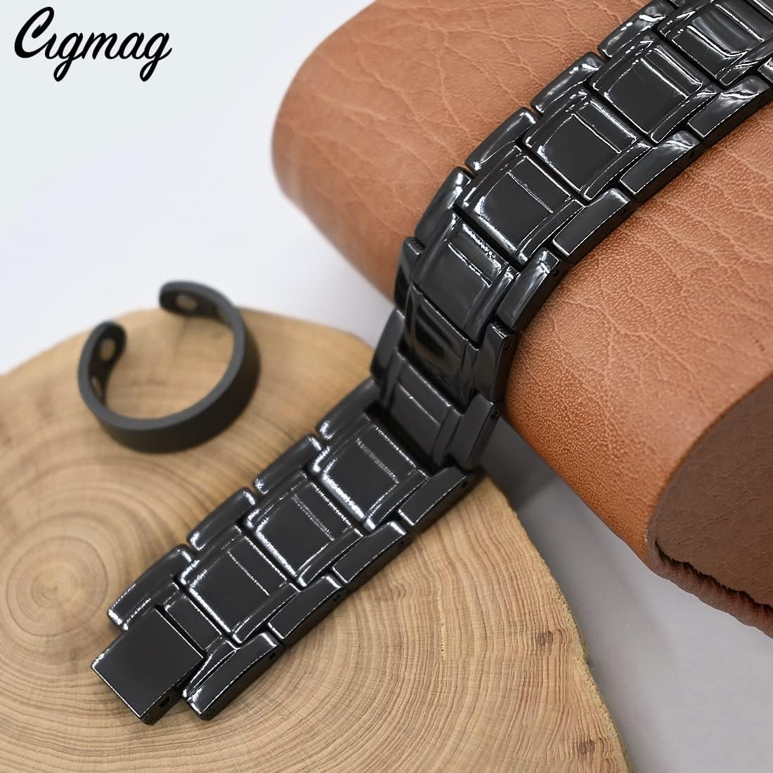 MagnaStyle 3X Copper Bracelet & Ring Set: Ultra-Strength Magnetic Jewelry for Men & Women