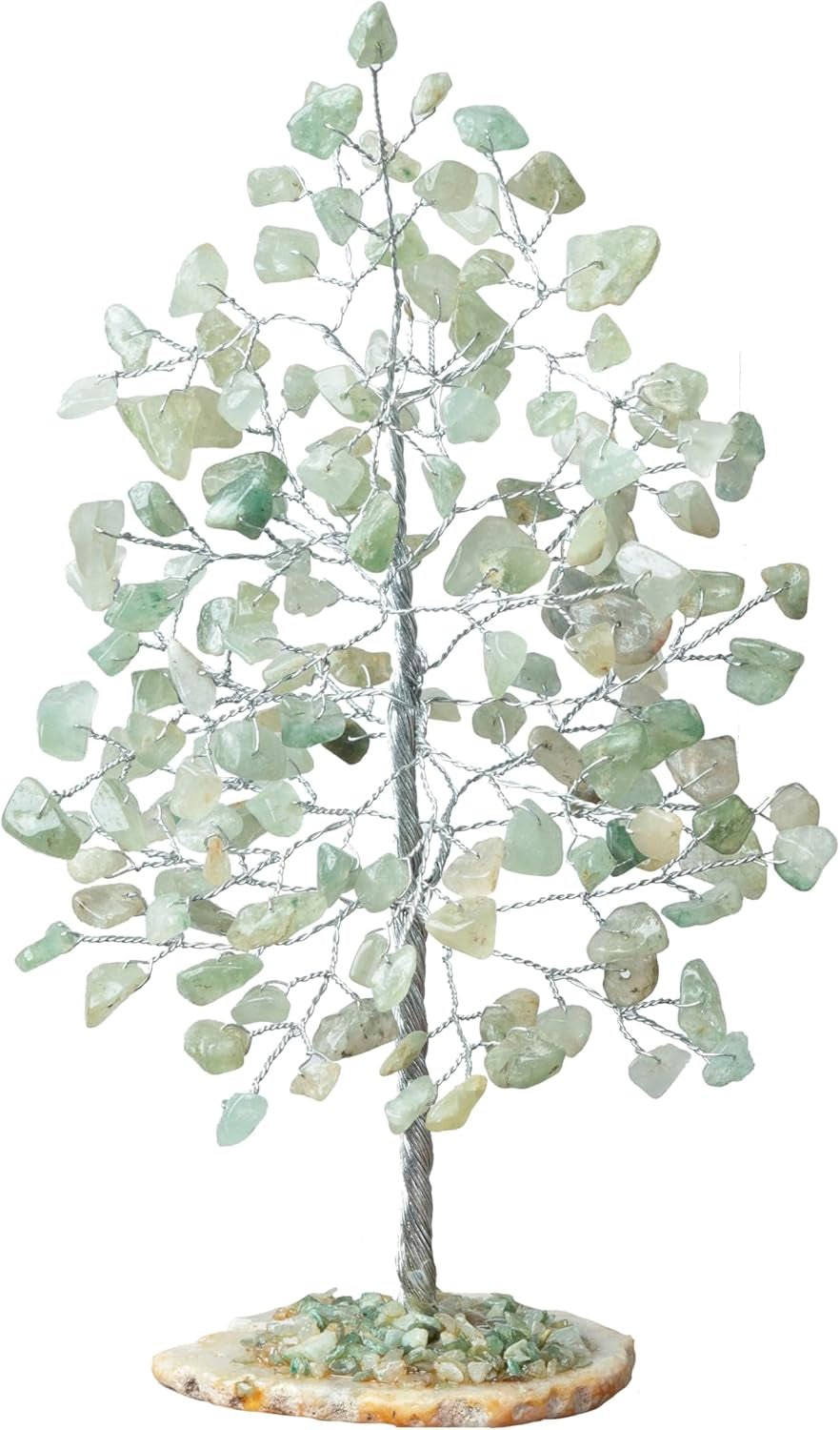 7 Chakra Tree of Life - Crystal Tree for Positive - Gemstone Tree - Seven Chakra Tree Spiritual Wisdom Feng Shui Tree Decor - Handmade - Healing Tree - Attract Good Luck & Charm Gift