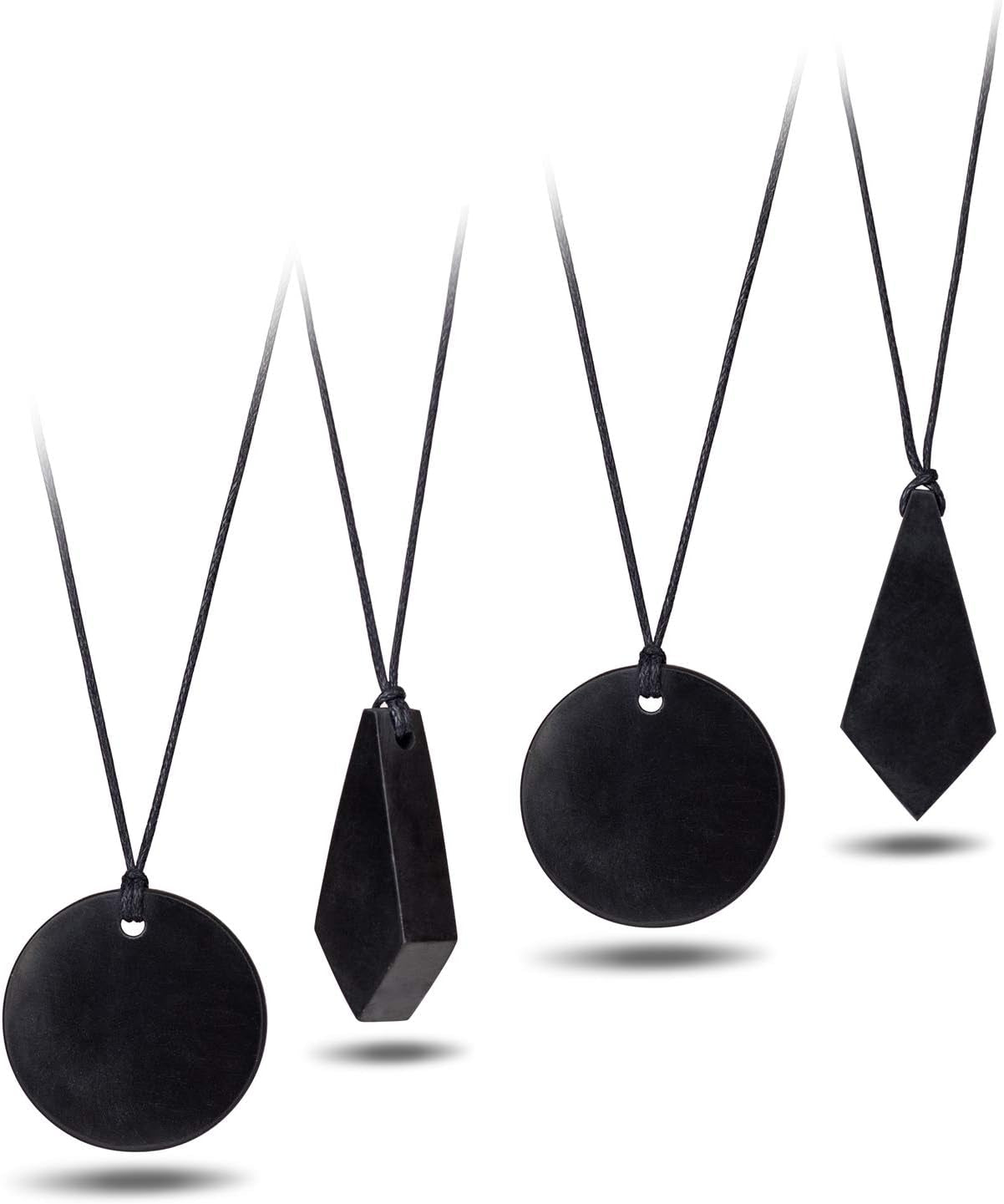 Shungite Crystal Necklace Set – Handcrafted Chakra Pendants for Energy Alignment & Style