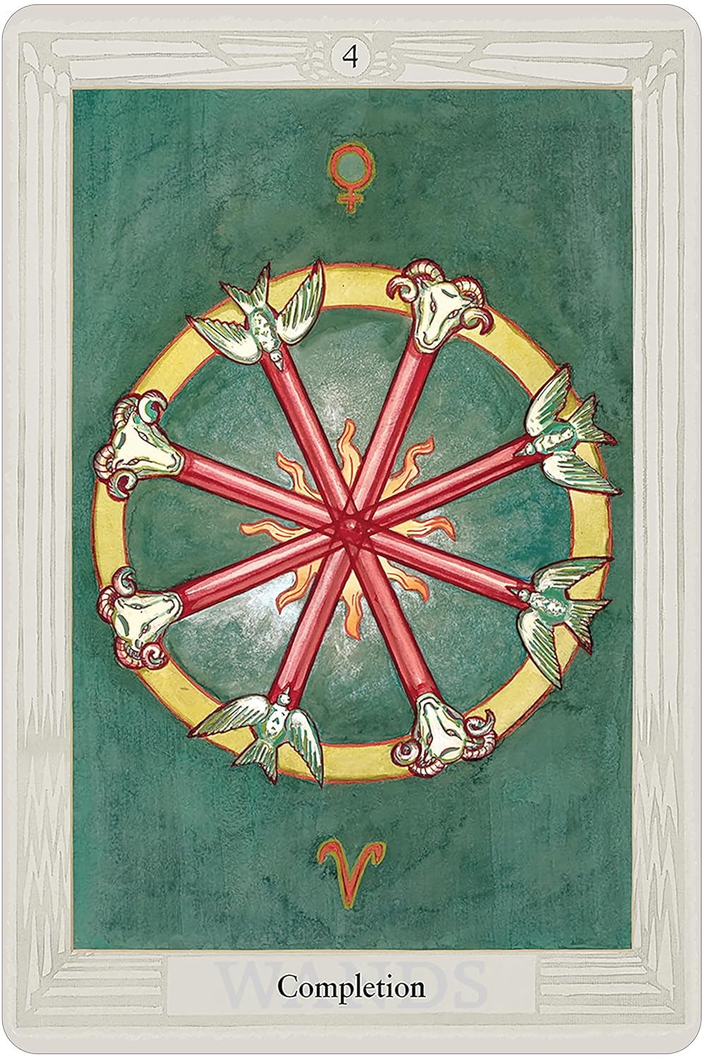 Crowley Thoth Tarot – Premier Edition | Small 78-Card Deck with Hardcover Guide