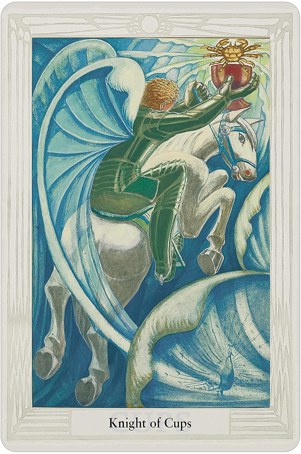 Crowley Thoth Tarot – Premier Edition | Small 78-Card Deck with Hardcover Guide