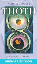 Crowley Thoth Tarot Premier Edition small 78-card deck with restored artwork, and guidebook
