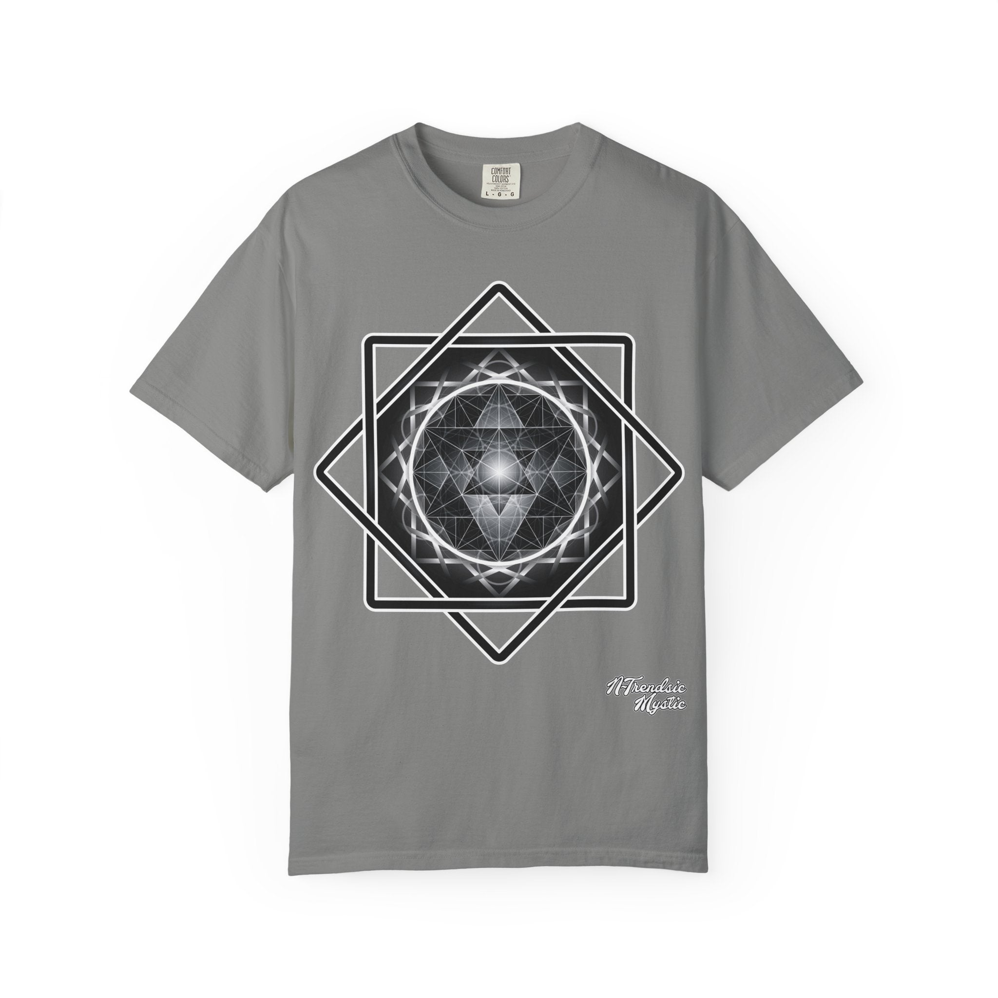 Merkaba Energy Tee – Geometric Art Unisex T-Shirt | Sacred Symbol Shirt | Boho Festival Fashion | Gift for Art Lovers