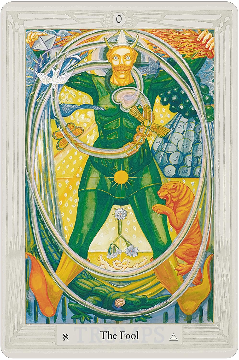 Crowley Thoth Tarot – Premier Edition | Small 78-Card Deck with Hardcover Guide
