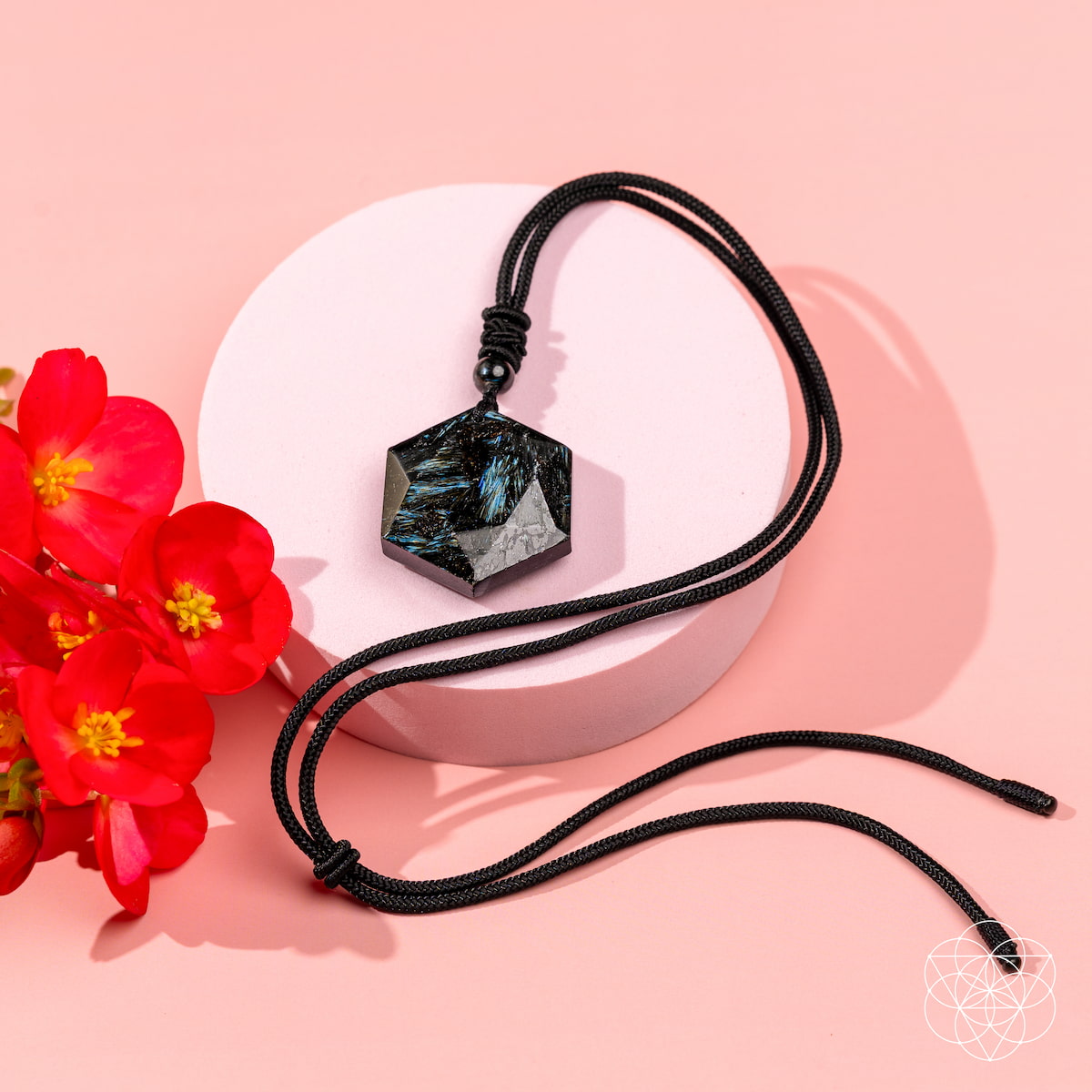 The Arfvedsonite Deep Healing Pendant