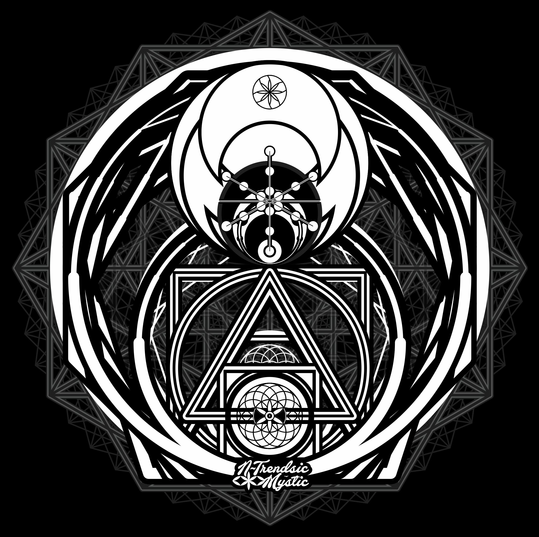 Quintessence is Hermetic - Unisex Zip Hoodie