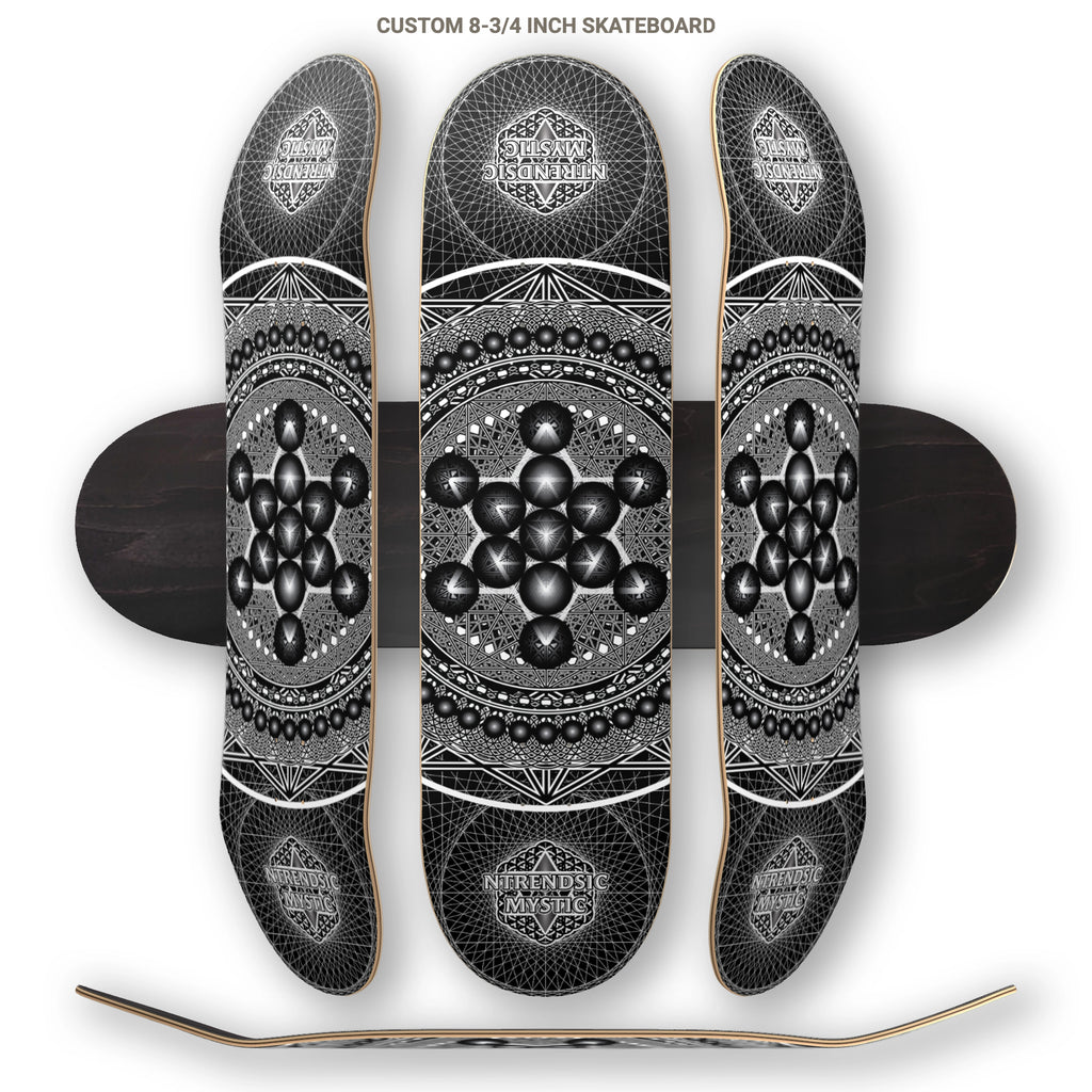 KEYSTONE KNIGHT | Custom Skateboard Deck (8.75")