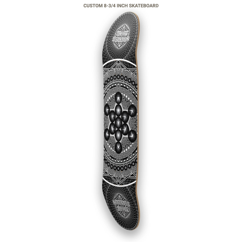 KEYSTONE KNIGHT | Custom Skateboard Deck (8.75")