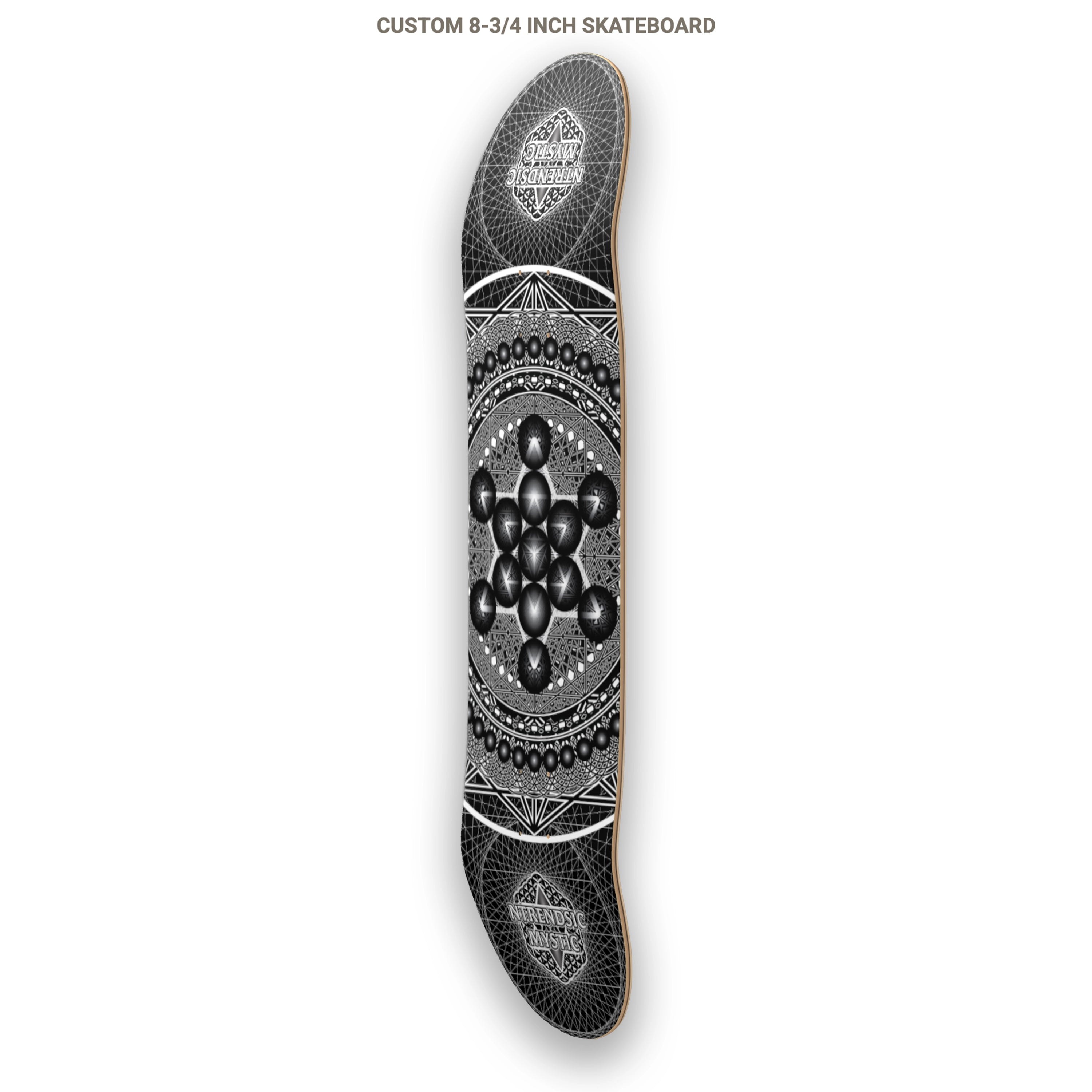 KEYSTONE KNIGHT | Custom Skateboard Deck (8.75")