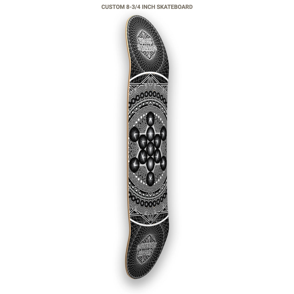 KEYSTONE KNIGHT | Custom Skateboard Deck (8.75")