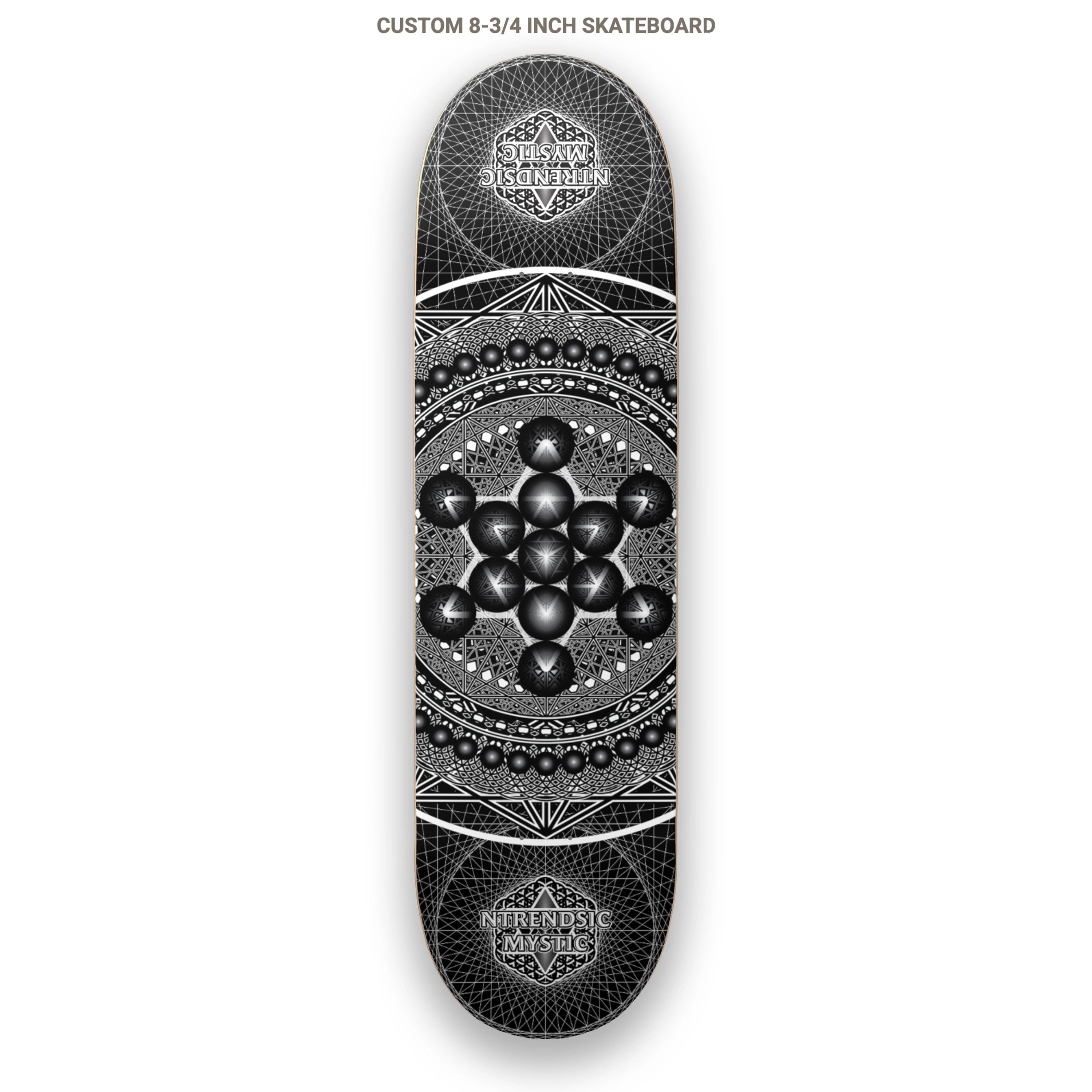 KEYSTONE KNIGHT | Custom Skateboard Deck (8.75")