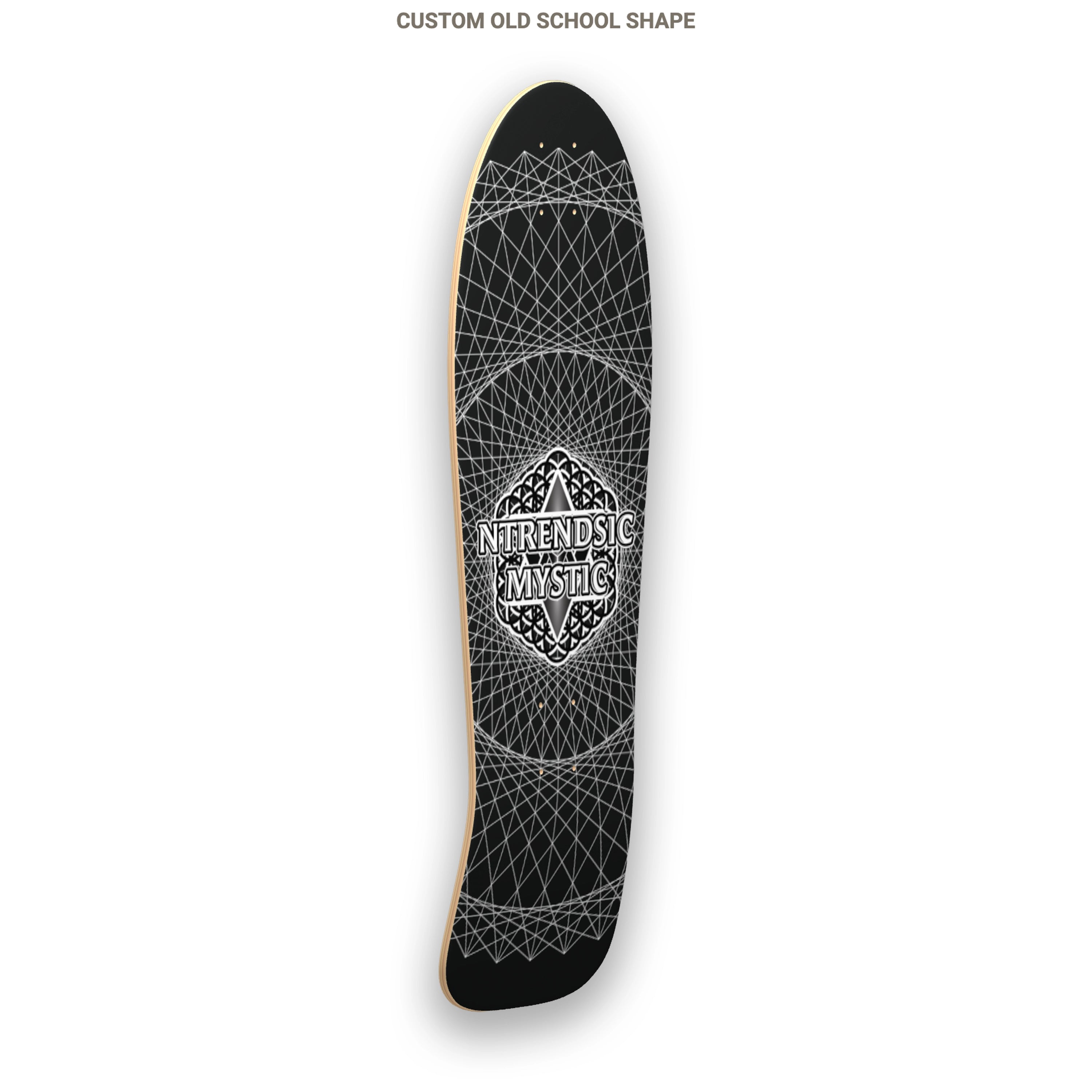 LOCKED IN | Old School Deck by NTrendSic Mystic | 10.25 x 30