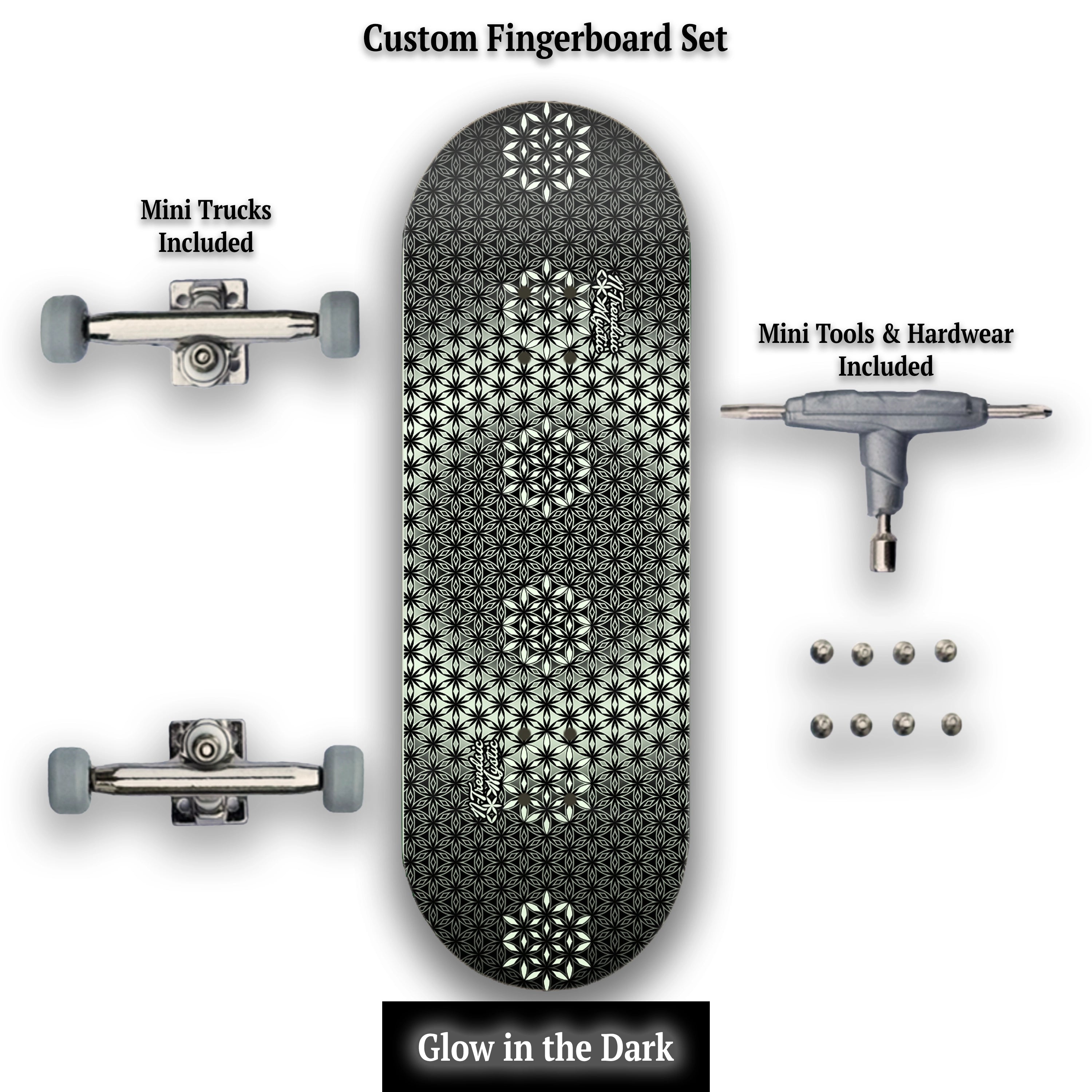 NTM Afterlight Micro Complete | Glow Fingerboard