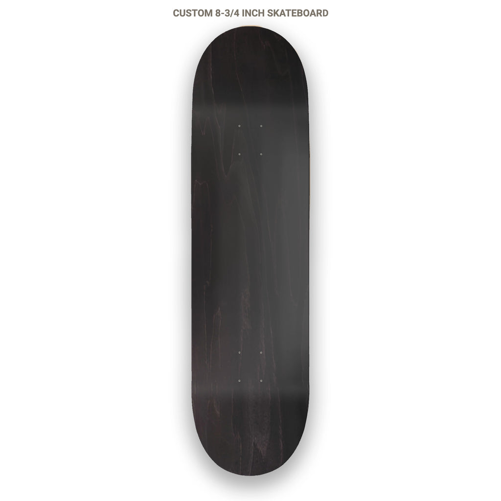 TOP skateboard deck on a white background