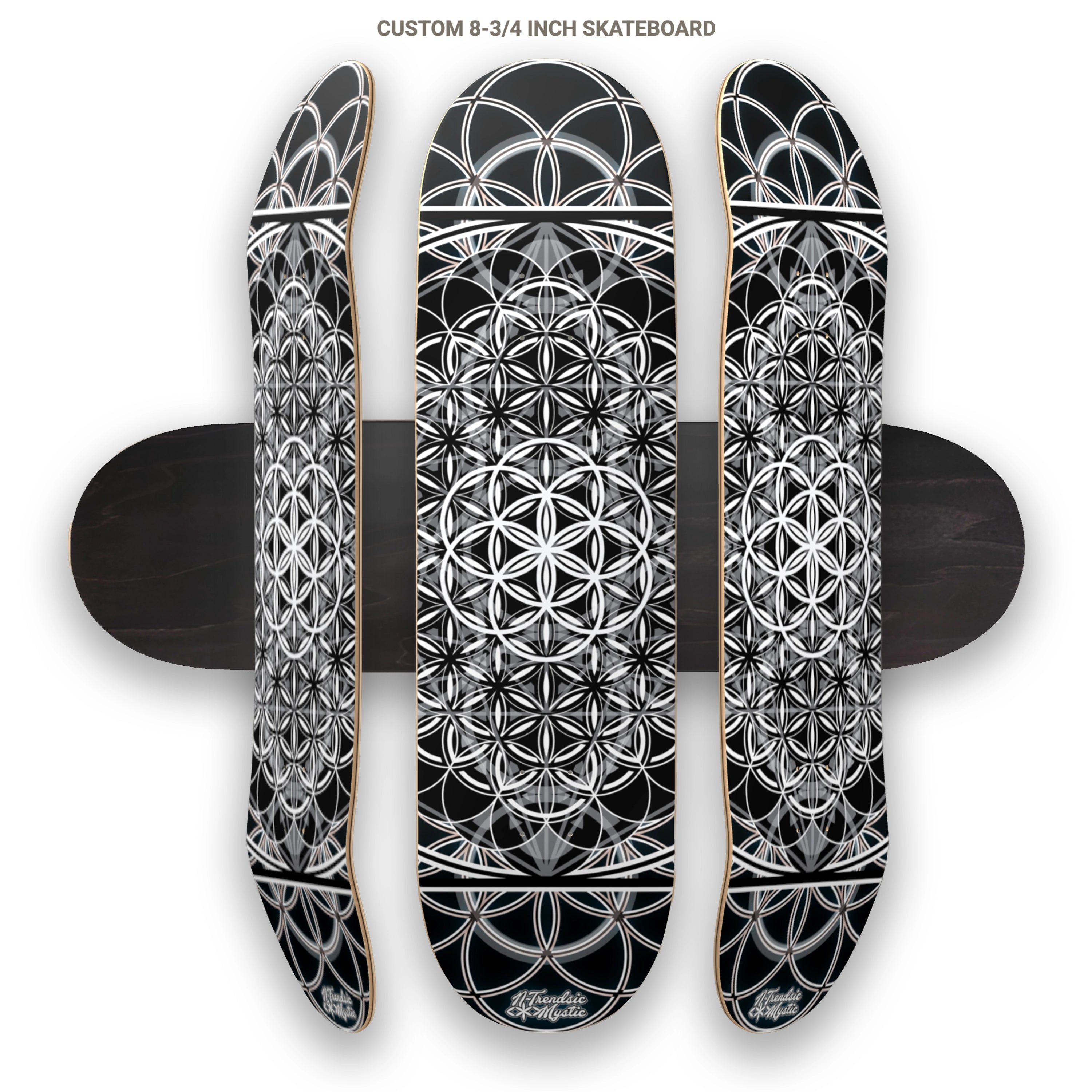 PLANTED | Axis | NTrendSic Mystic Custom Skate Deck