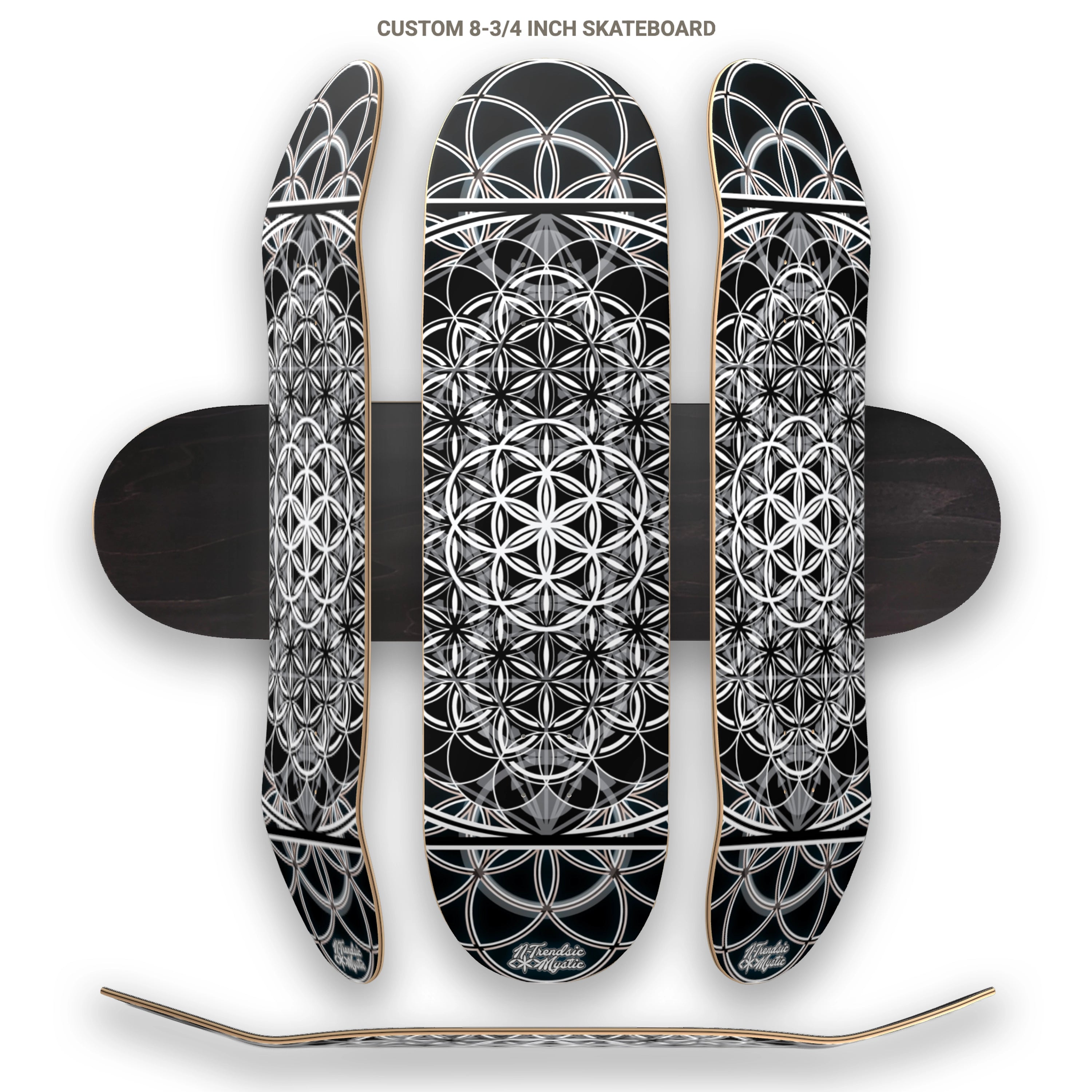 PLANTED | Axis | NTrendSic Mystic Custom Skate Deck