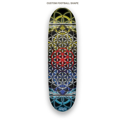 PLANTED | Football Shape Skateboard Deck | 8.87 × 32