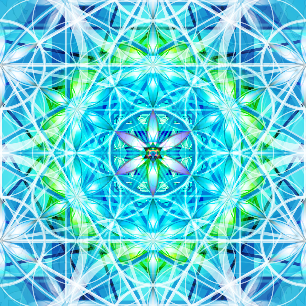 High-resolution sacred geometry digital artwork by NTrendSic Mystic — Sacred Nest Orb, mandala-style design for meditation, balance, and spiritual presence.