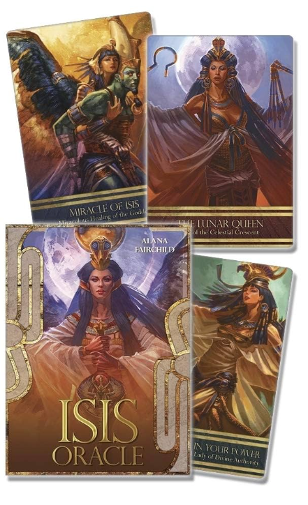 Isis Oracle | Divine Feminine Wisdom (44 Cards + 220‑Page Guidebook)