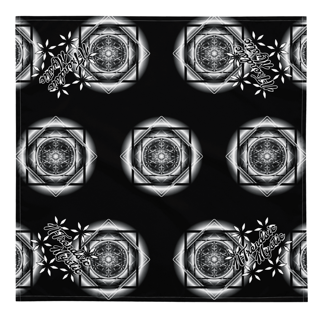 Melchizedek B&W - All-over print bandana
