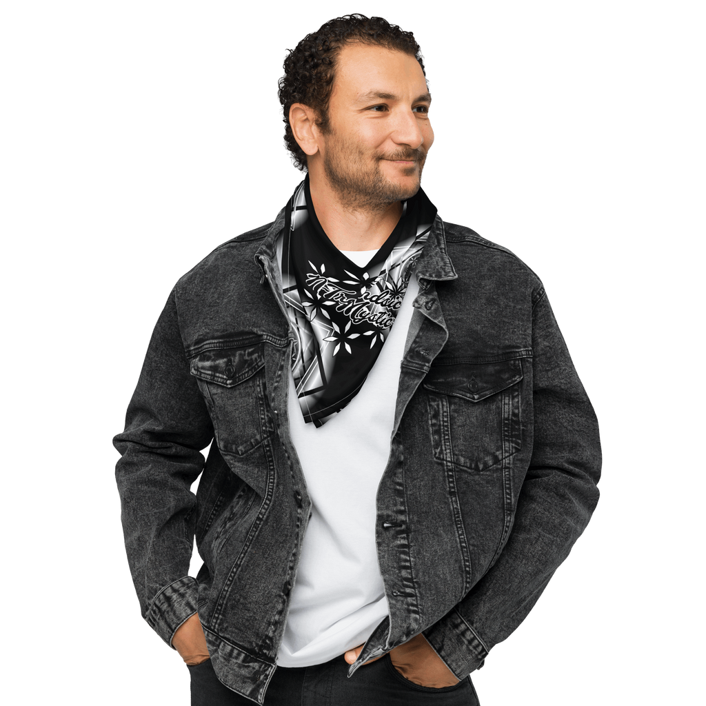 Melchizedek B&W - All-over print bandana