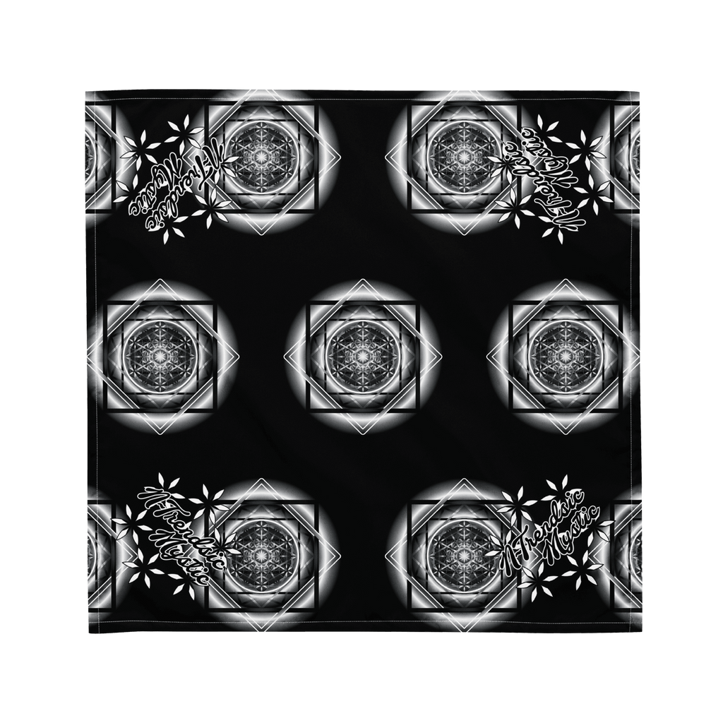 Melchizedek B&W - All-over print bandana