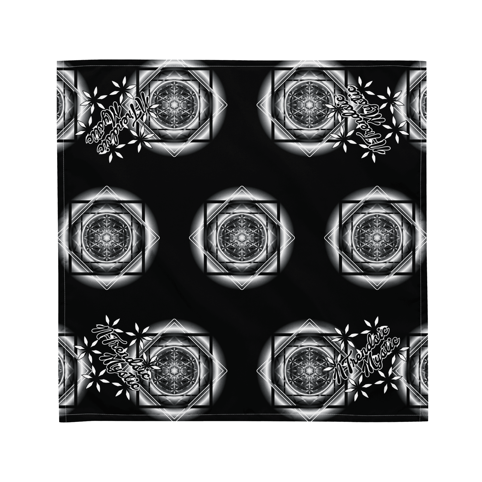 Melchizedek B&W - All-over print bandana