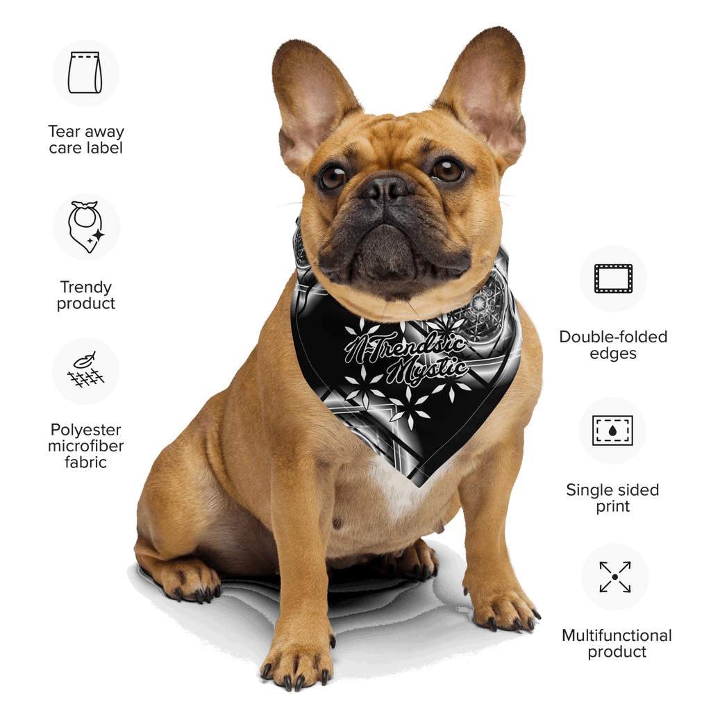 Melchizedek B&W - All-over print bandana