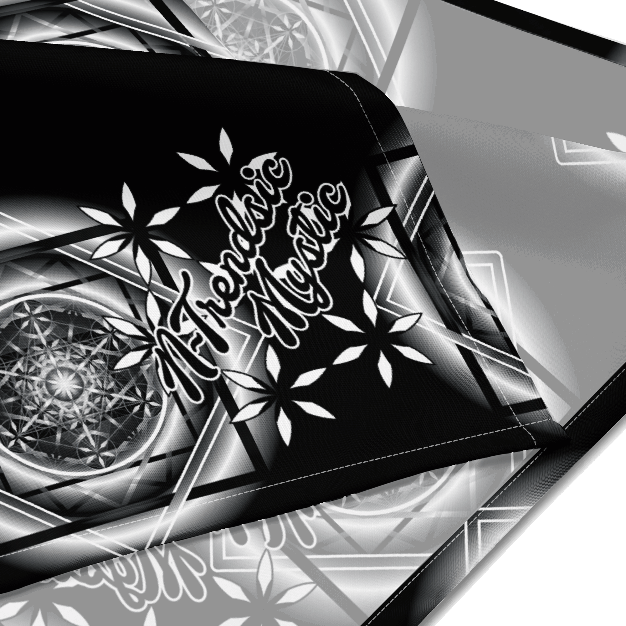Melchizedek B&W - All-over print bandana