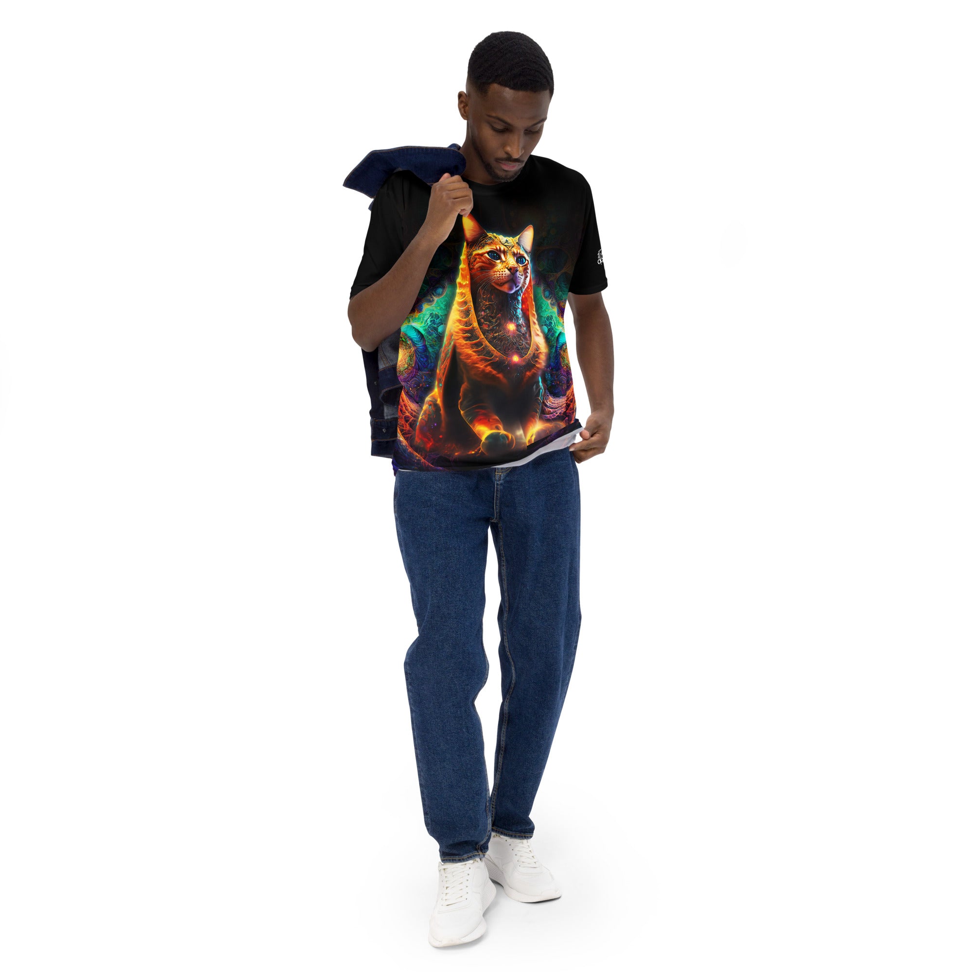 Cosmic Tobes | Starborn Feline Tee - Men’s/Unisex