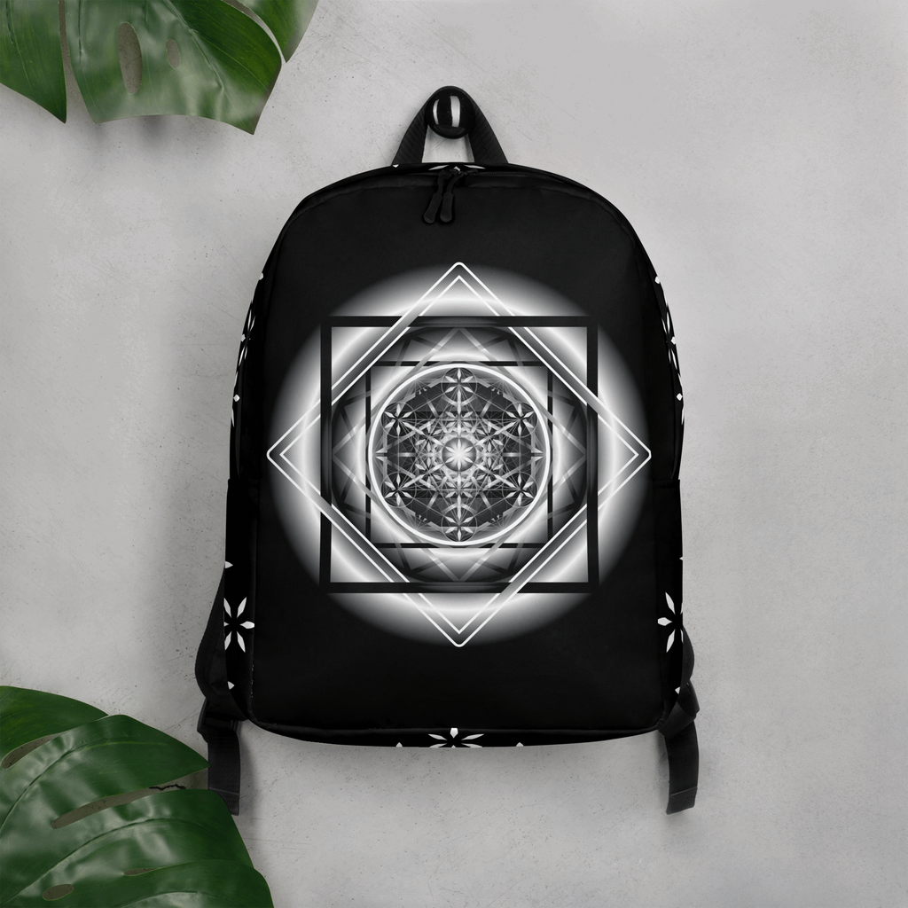 Melchizedek B&W - Minimalist Backpack