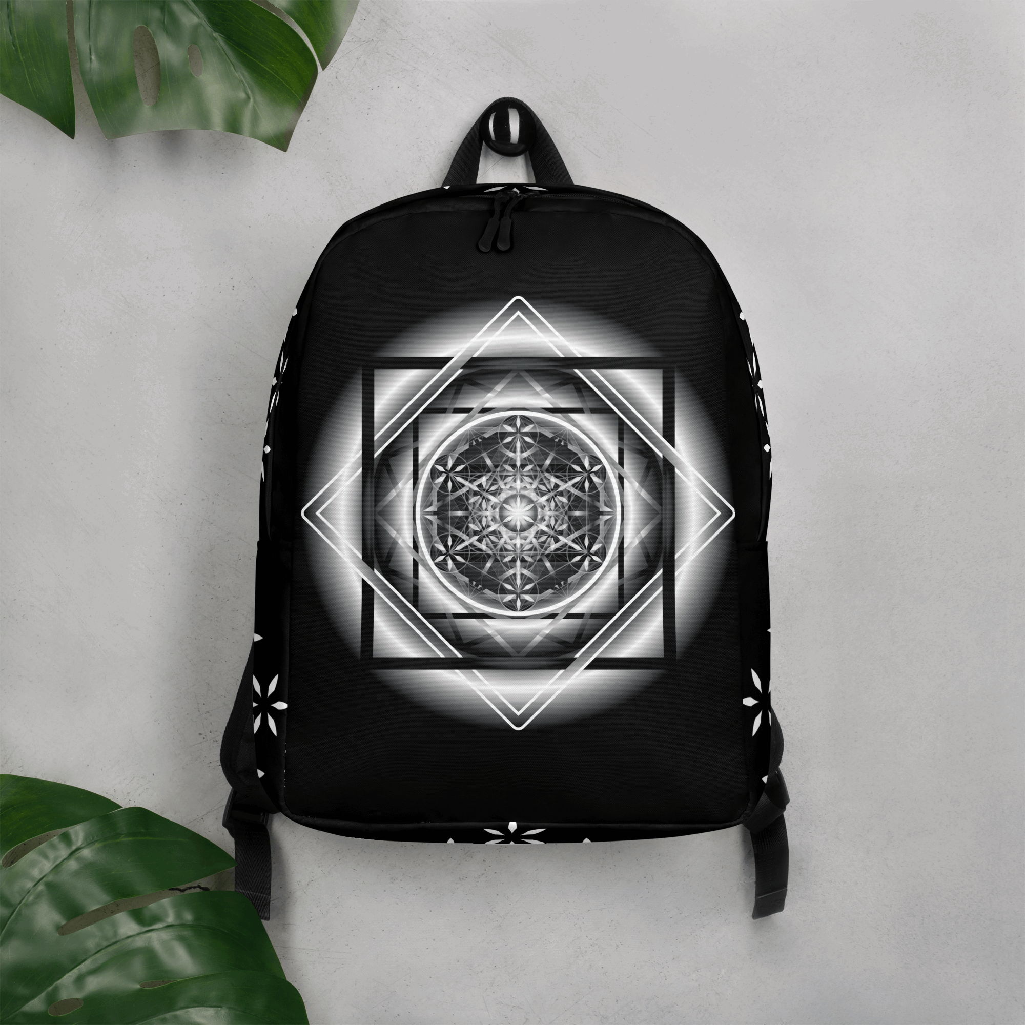 Melchizedek B&W - Minimalist Backpack