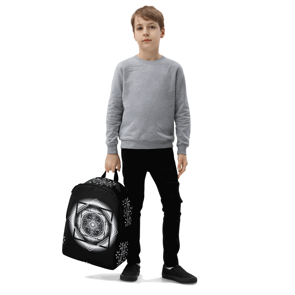 Melchizedek B&W - Minimalist Backpack